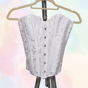 White Corset Top - NEVER WORN